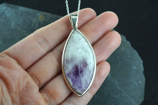 Cornish Amethyst Sterling Silver Pendant