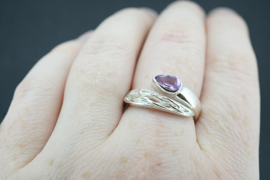 Brazilian Amethyst Sterling Silver Ring