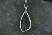 Rare New Zealand Jade Celtic Sterling Silver Pendant image 4