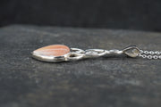 Scottish Fife Agate Sterling Silver Celtic Pendant image 3