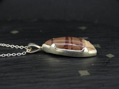 Arthur's Seat Jasper Sterling Silver Pendant image 3