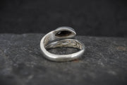 Cairngorm Quartz Sterling Silver Wrap Ring image 4