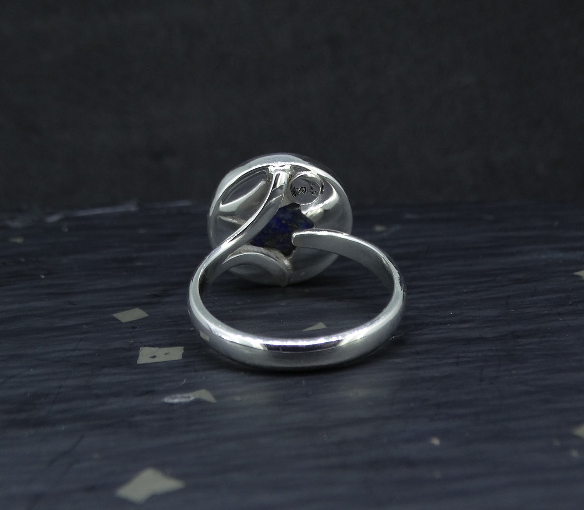 Lapis Lazuli Sterling Silver Ring image 7