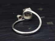 Perthshire Smoky Quartz and Garnet Sterling Silver Ring image 5