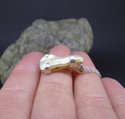 Baroque Pearl Sterling Silver Pendant image 2
