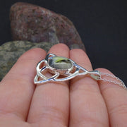 Skye Marble Celtic Knot Sterling Silver Pendant image 3