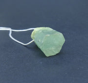Rough Aquamarine Sterling Silver Necklace image 3