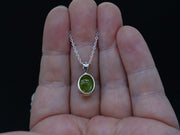 Peridot Sterling Silver Pendant image 3