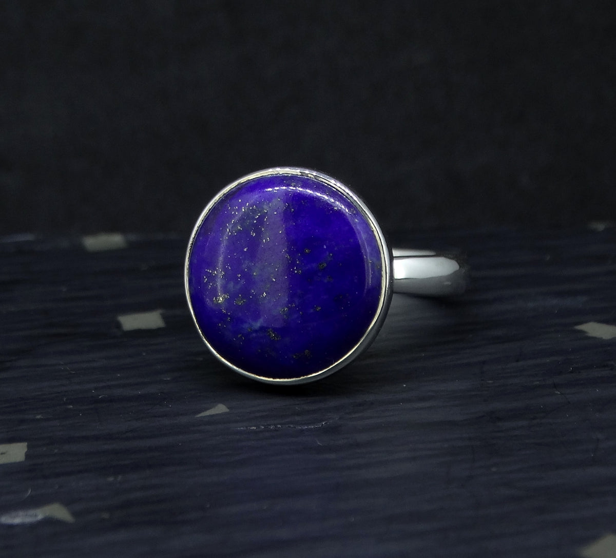 Lapis Lazuli Sterling Silver Ring image 2