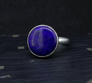 Lapis Lazuli Sterling Silver Ring image 2