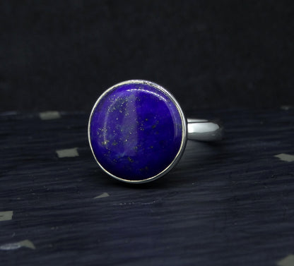 Lapis Lazuli Sterling Silver Ring image 2