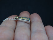 Bi-Colour Scottish Sapphire and Diamond Pendant with 14ct Scottish Gold image 3