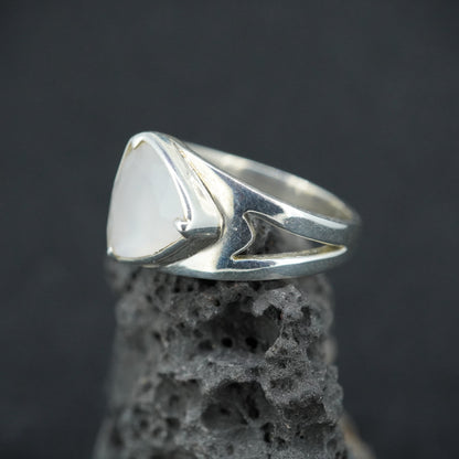 Scottish Chalcedony Sterling Silver Ring image 3