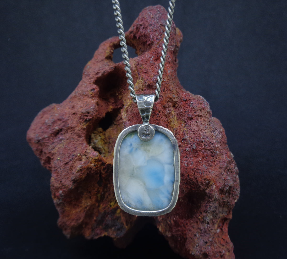 Larimar Sterling Silver Pendant image 5
