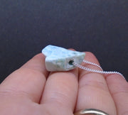 Larimar Nugget with Sterling Silver Chain image 2
