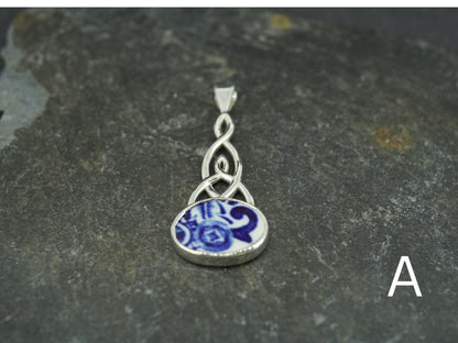 Old Willow Sterling Silver Celtic Pendant