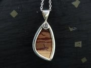 Arthur's Seat Jasper Sterling Silver Pendant image 4