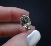 'Kiltyrie' Pertshire Smoky Quartz Scottish Gold & Silver Ring image 8
