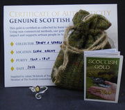 Gold Nugget Sterling Silver Celtic Wrap Ring image 6