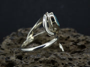 Blue Topaz Sterling Silver Ring image 4