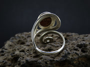 Arthur's Seat Jasper & Zircon Sterling Silver Ring image 4