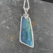 Statement Labradorite Sterling Silver Pendant image 4