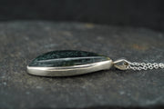 Rare New Zealand Jade Celtic Sterling Silver Pendant image 3