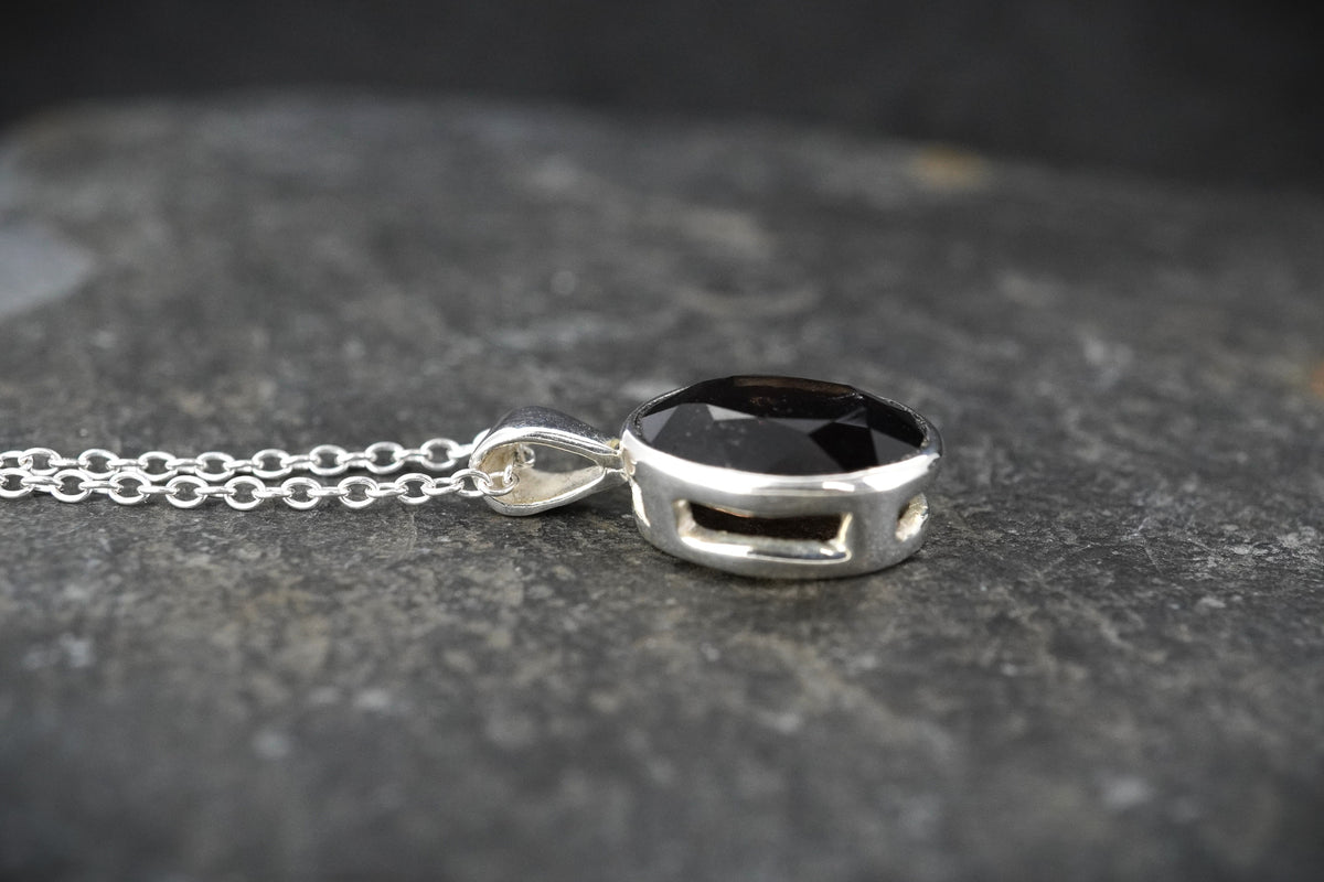 Cairngorm Quartz Sterling Silver Pendant image 3