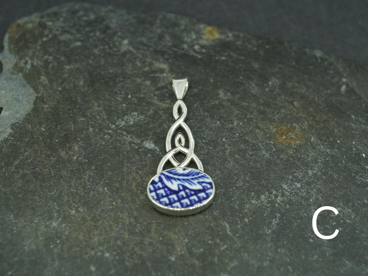 Old Willow Sterling Silver Celtic Pendant