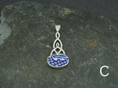 Old Willow Sterling Silver Celtic Pendant