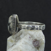 Edinburgh Cobblestone Hammered Effect Sterling Silver Ring image 4