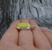 Medium Highland Marble Sterling Silver Pendant image 4