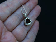 3ct Cairngorm Quartz with Scottish Gold and Sterling Silver Pendant image 5