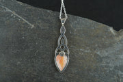 Scottish Fife Agate Sterling Silver Celtic Pendant image 4