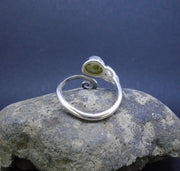 Iona Marble Trinity Knot Sterling Silver Ring image 6