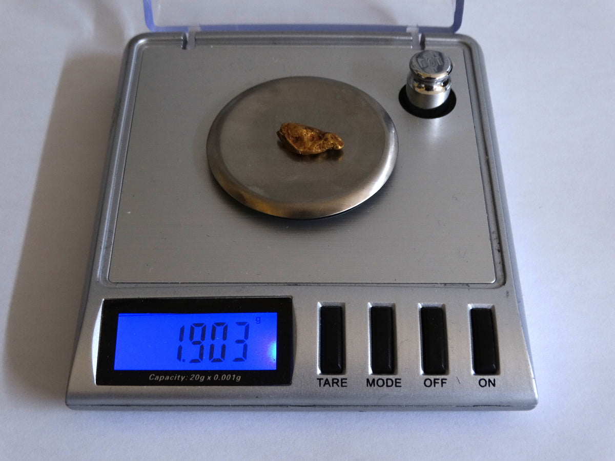 Leadhills Gold Nugget, 2022 - 1.903g image 1