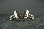 Ammonite Sterling Silver Cufflinks image 3