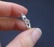 Scottish Chalcedony Sterling Silver Ring image 3
