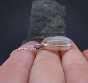 Botswana Agate Sterling Silver Pendant image 2