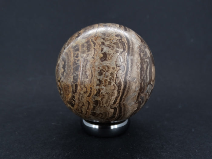 Ancient Scottish Stromatolite Carved Sphere image 0