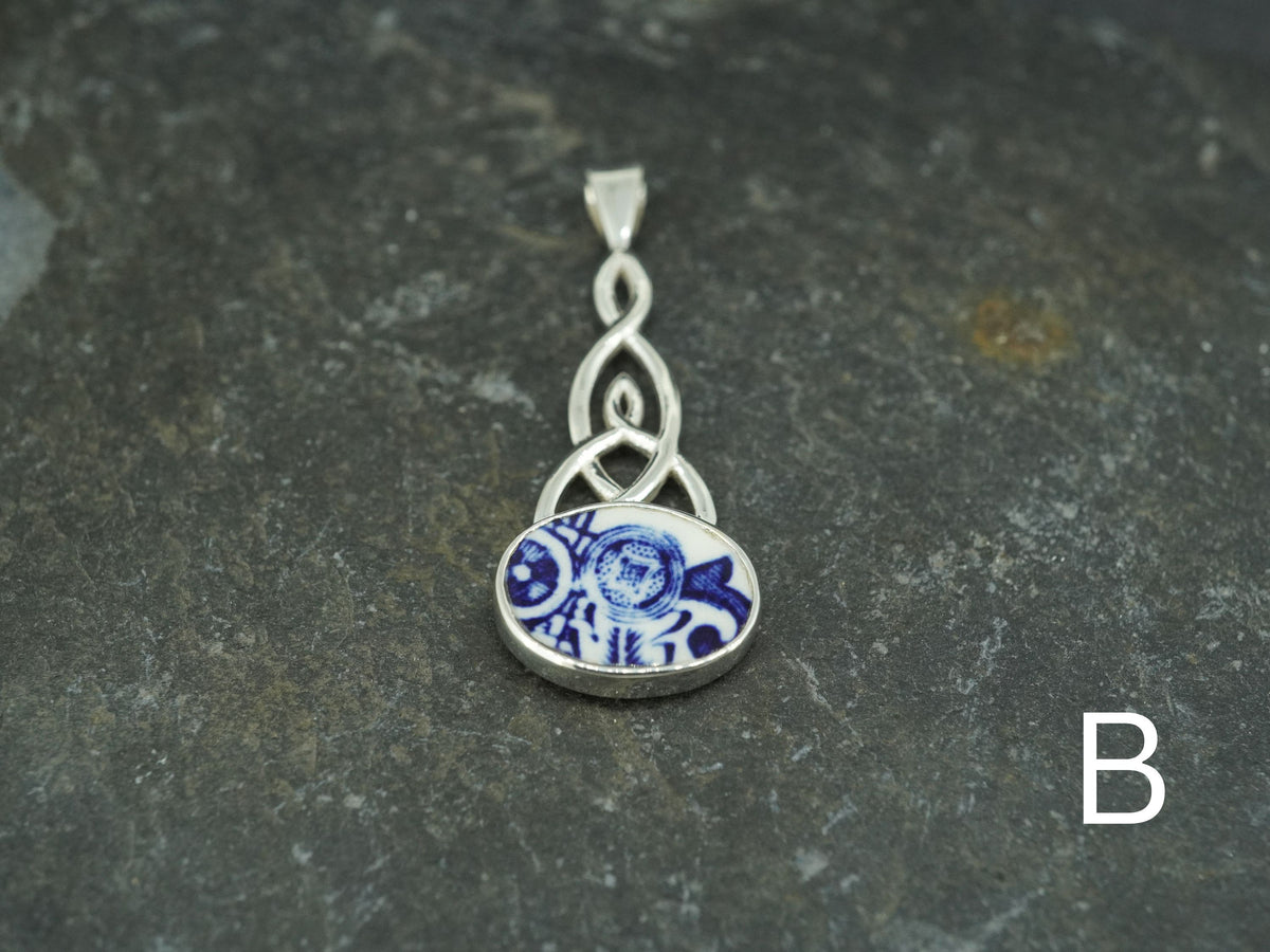 Old Willow Sterling Silver Celtic Pendant