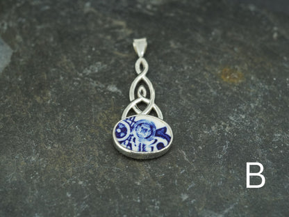 Old Willow Sterling Silver Celtic Pendant