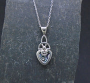 Fordite Sterling Silver Celtic Pendant image 5