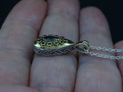 Scottish Sapphire and Elie Ruby Pendant with 14ct Scottish Gold image 4