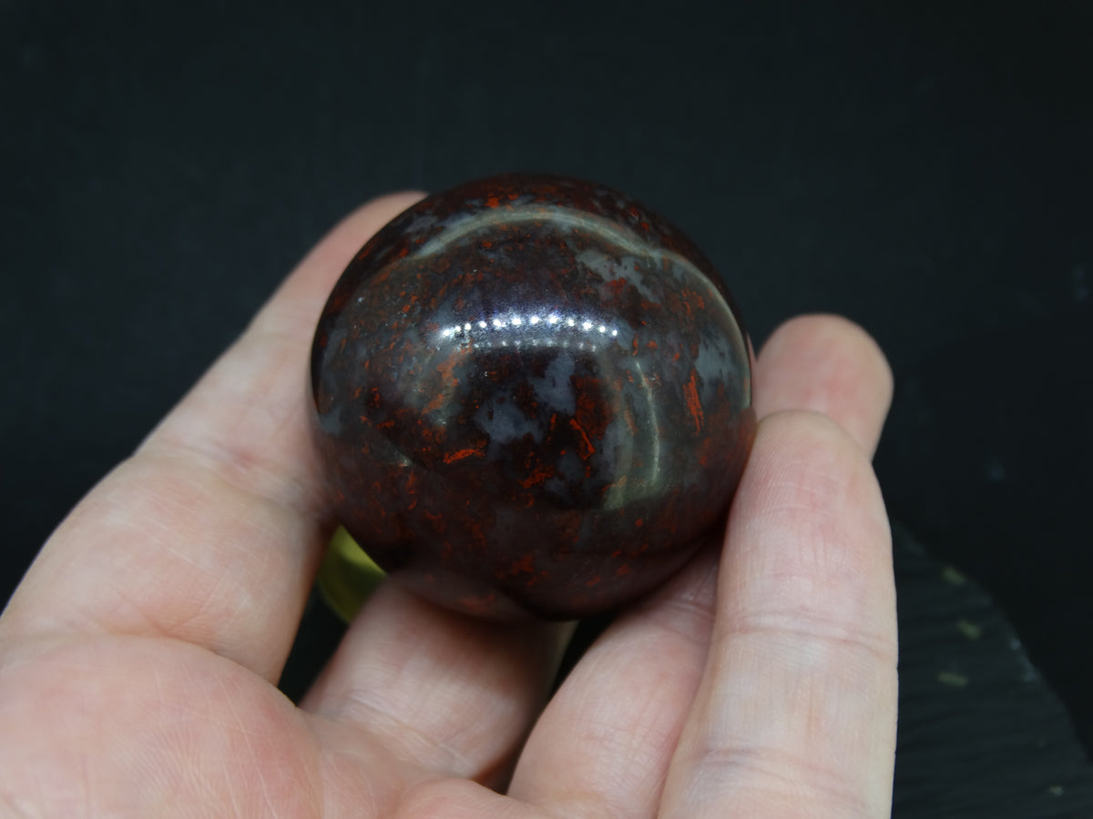 Scottish Red Jasper Carved Sphere image 3
