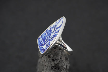 Old Willow Sterling Silver Adjustable Ring image 2