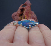 Ancient Roman Glass Sterling Silver Pendant image 4