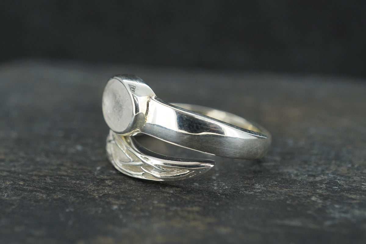 Orrock 'Diamond' Sterling Silver Tail Ring image 2