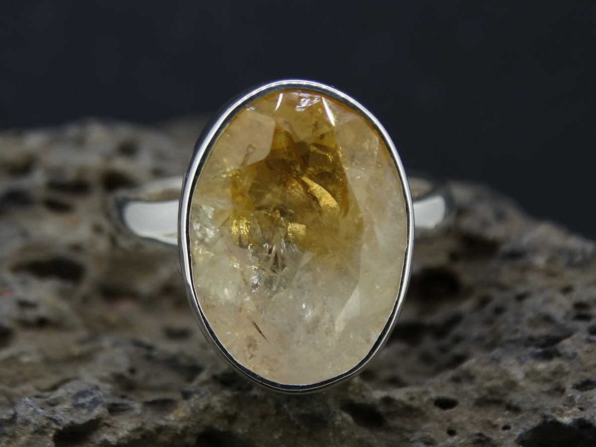 Citrine Sterling Silver Ring image 0