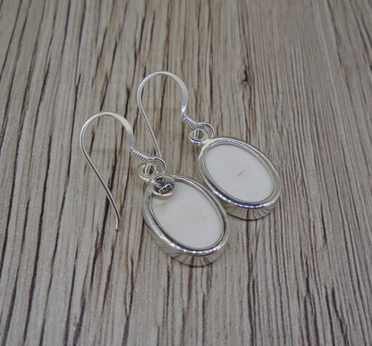 Old Willow 'Wave' Sterling Silver Earrings image 6